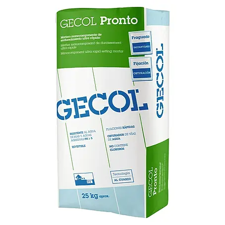 Gecol  Mortero de reparación rápida Pronto