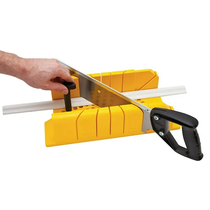 Stanley Caja y cortador de ingletes 1-20-600 - Longitud de hoja: 355 mm, 317,5 x 170,2 x 108,3 mm