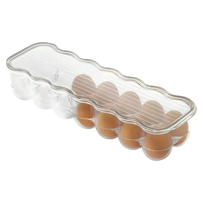 Huevera para frigorífico Fridge - L x An x Al: 8 x 37 x 11 cm, Transparente