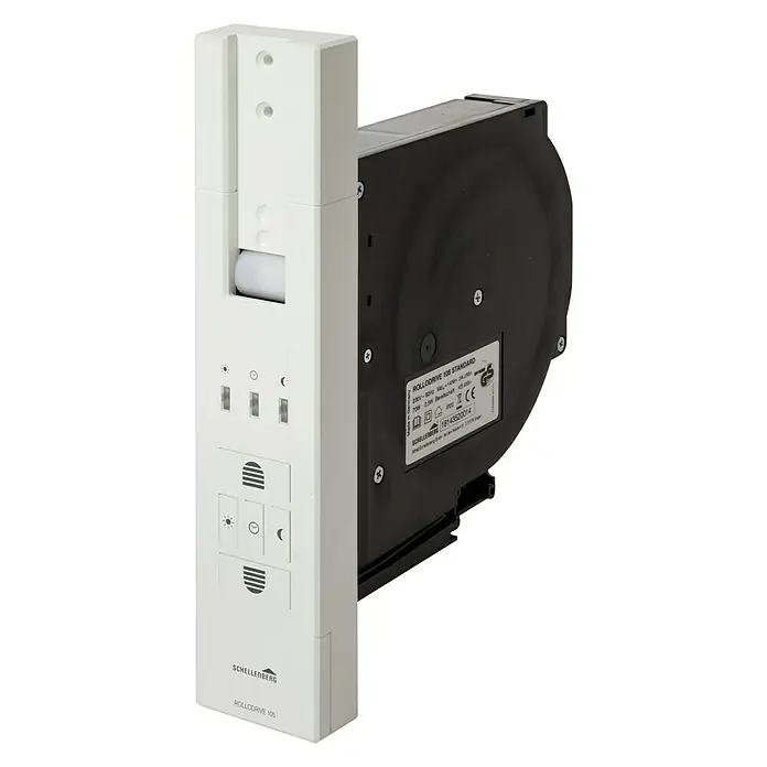 Schellenberg Rollladen-Gurtwickler Rollo Drive 105 Standard - Zugkraft: 60 kg, Gurtbreite: 23 mm, Unterputz - Vorderansicht