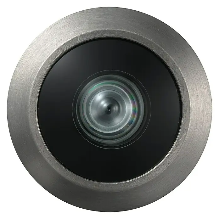Abus Špijunka za vrata 2200 - Poniklano, Debljina vrata: 35 mm - 53 mm, Mjed - Pogled odozgo