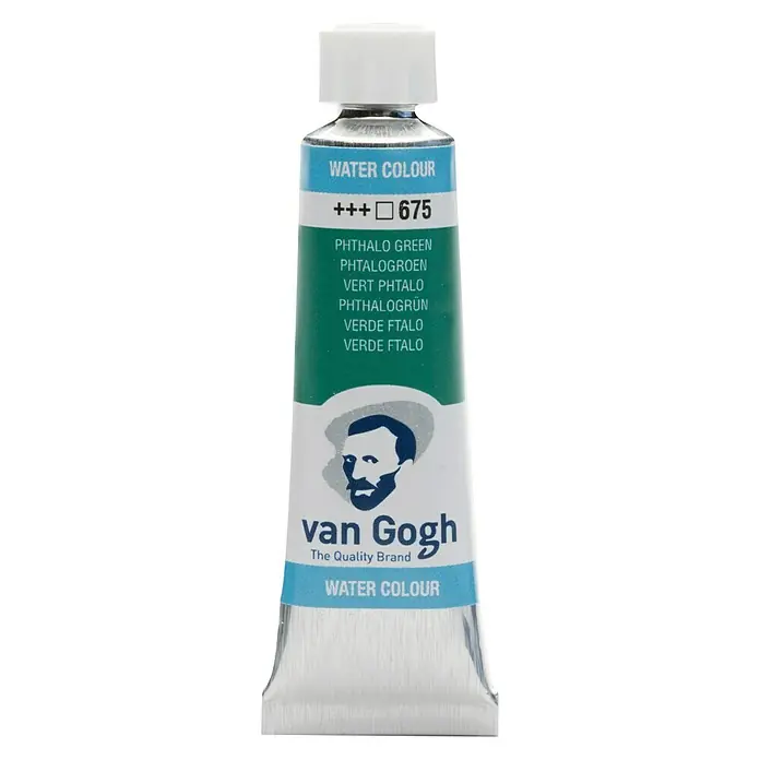 Talens Van Gogh Acuarela - Verde ftalo, 10 ml, Tubo