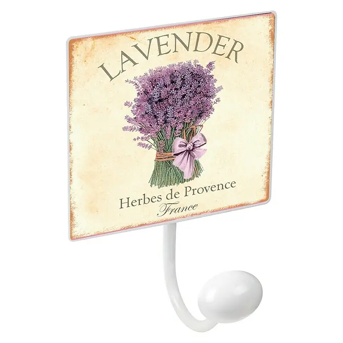 Nesu Gancho para colgar Lavanda 9064B03 - Número de ganchos: 1 ud., L x An x Al: 10 x 15,5 x 7 cm