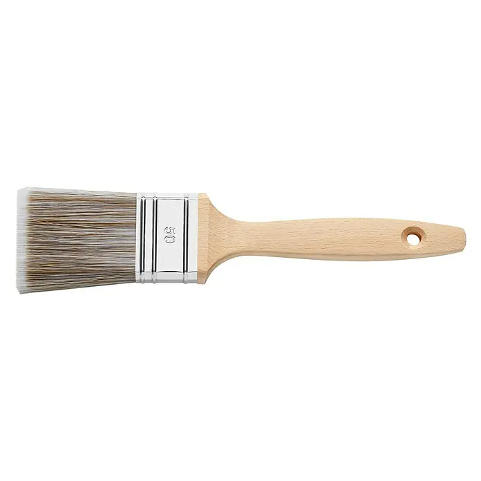 Paletina Cuadruple Fibra con depósito - Anchura cerdas: 30 mm, Tipo de cerdas: Mix de cerdas, Material empuñadura: Madera natural