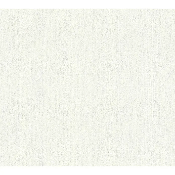 AS Creation Flavour Vliestapete - Altweiß, Uni, 10,05 x 0,53 m - Detailaufnahme