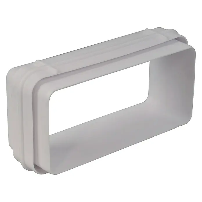 Air-Circle Spojnica za plosnate ventilacijske cijevi - 111 x 54 mm - Pogled sprijeda