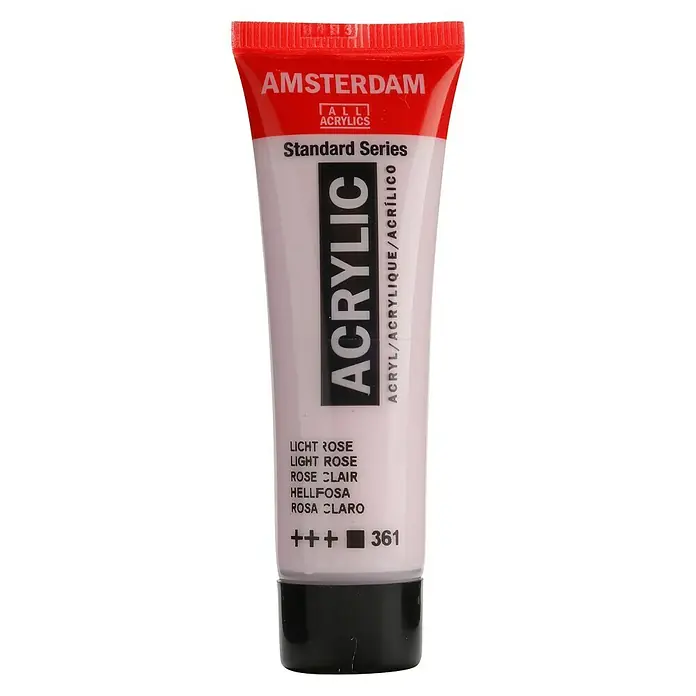 Talens Amsterdam Pintura acrílica Standard - Rosa claro, 20 ml, Tubo