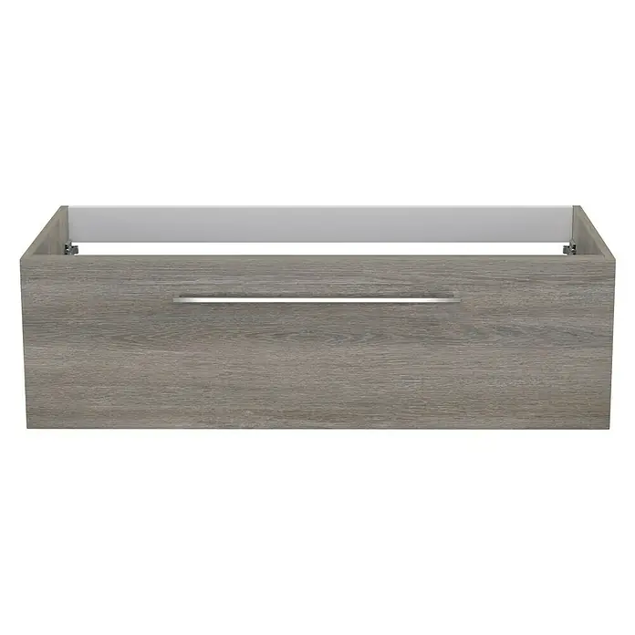 Camargue Espacio Kupaonski ormarić za nasadni umivaonik - 100 x 46 x 30 cm, 1 ladica, Faro - Pogled sprijeda