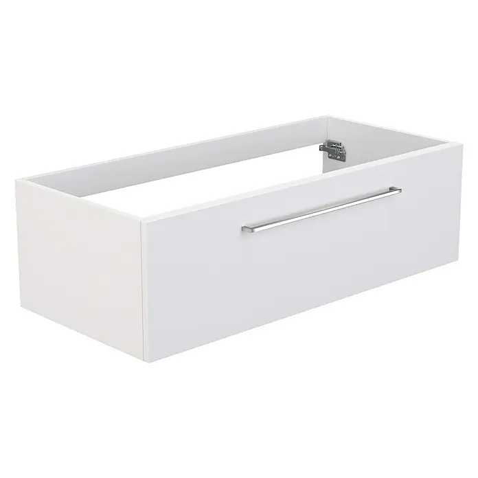Camargue Espacio Kupaonski ormarić za nasadni umivaonik - 100 x 46 x 30 cm, 1 ladica, Mira - Pogled sprijeda