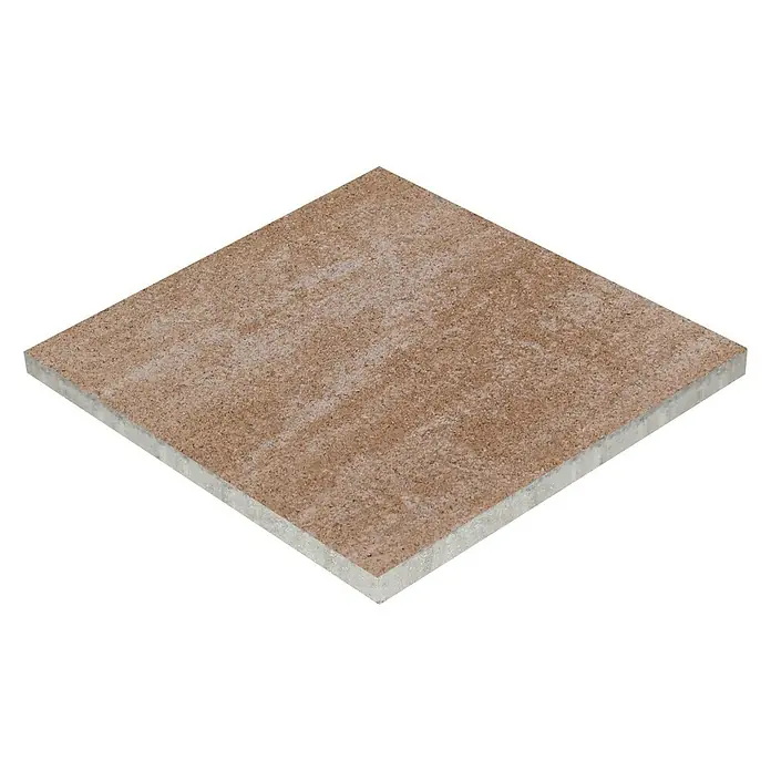Seesteiner Terrassenplatte Piazza - L x B x S: 40 x 40 x 4 cm, Sandstein, Beton