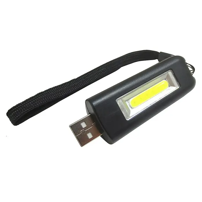 BAUHAUS LED vanjska prijenosna svjetiljka - 0,5 W, Crne boje, Na akumulatorski pogon - Pogled sprijeda
