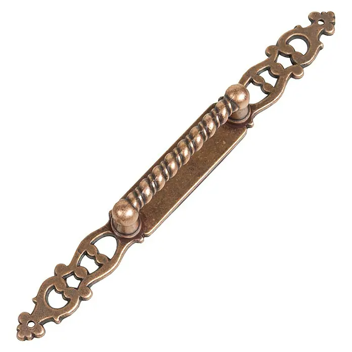 Nesu Tirador para muebles 296BR2 - L x An x Al: 13,3 x 1,6 x 2,3 cm, Acero