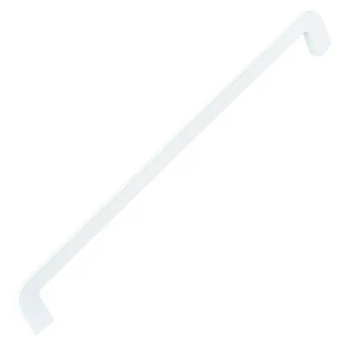 Nesu Tirador para muebles 886221 - L x An x Al: 20,7 x 0,8 x 3,2 cm, Blanco, Distancia entre orificios: 192 mm