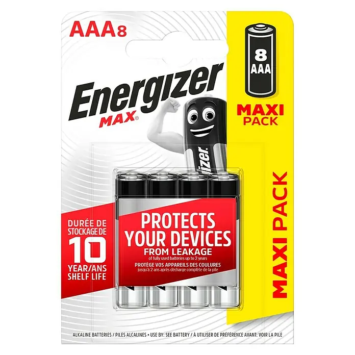 Energizer Batterie Max - Micro AAA, 1,5 V