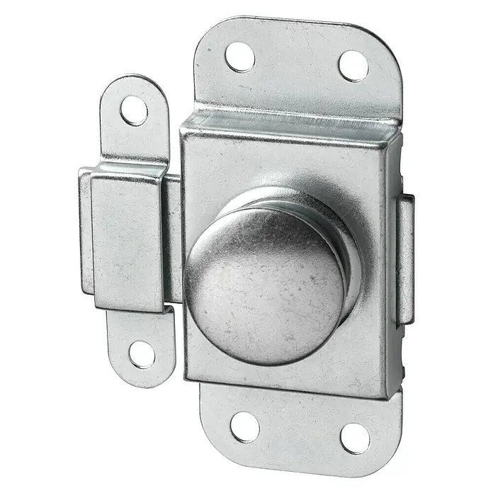 Abus Pestillo deslizante DRC35 - Puerta interior, Plateado