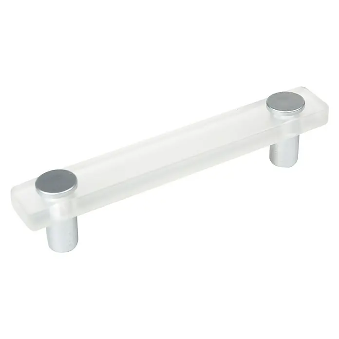 Nesu Tirador para muebles 620HI - L x An x Al: 12,6 x 2,3 x 2,6 cm, Plástico, Transparente