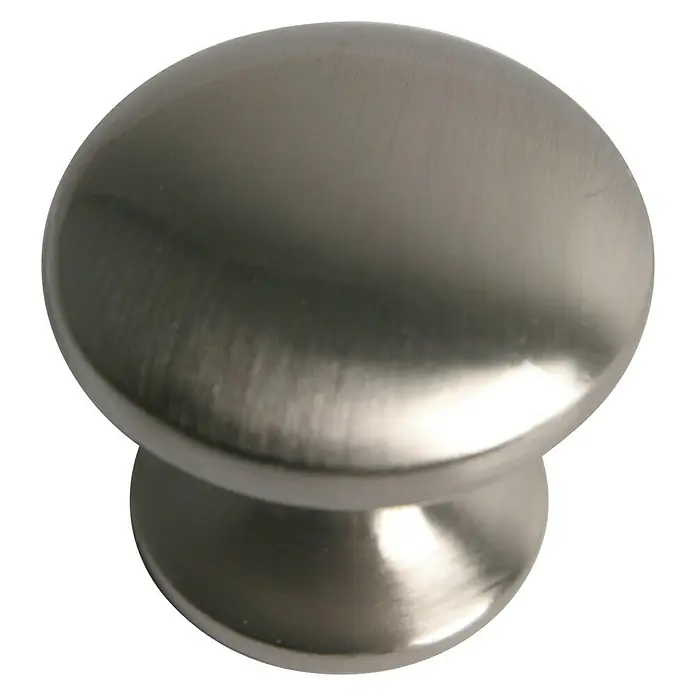 Nesu Pomo para muebles 25316 - Ø x Al: 30 x 27 mm, Acero, Níquel