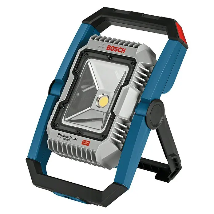 Bosch Professional Akumulatorska svjetiljka GLI 18V-1900 - 18 V, Bez akumulatora, Svjetlosna snaga: 1.900 lm - Pogled s lijeve strane