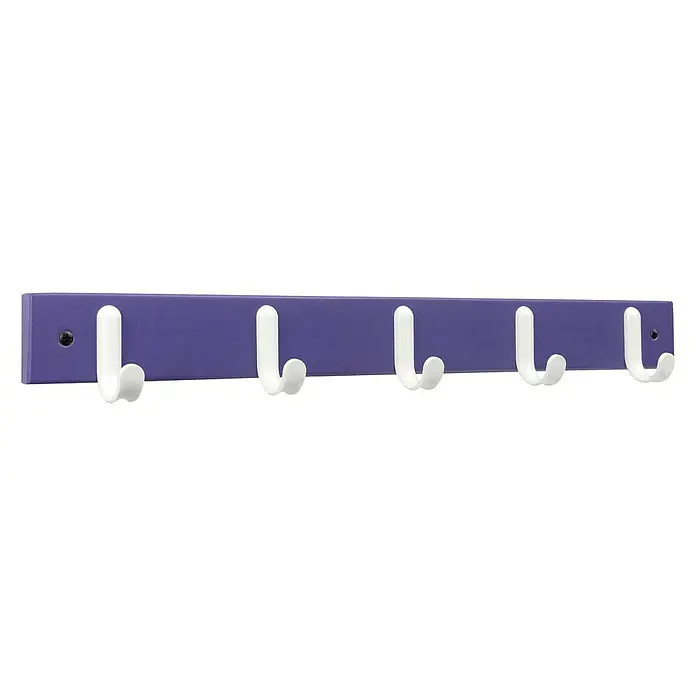 Inofix Perchero 3707 - L x An x Al: 534 x 60 x 57 mm, Madera, Violeta