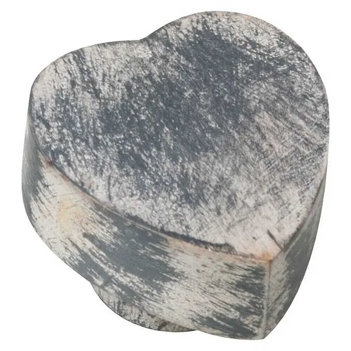 Nesu Tirador para muebles Corazón - L x An x Al: 3,9 x 3,7 x 2,5 cm, Madera