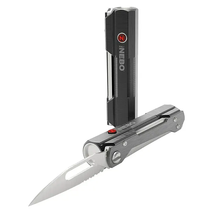 Nebo Tools Linterna de mano LED multiusos - 40 lm - 400 lm, Conexión USB
