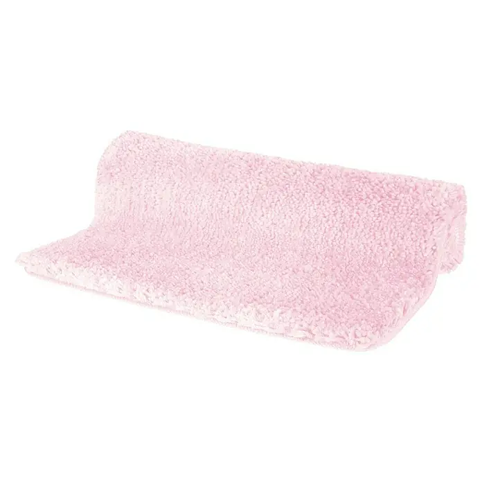 MSV Alfombra para baño Highland - 55 x 65 cm, Rosa