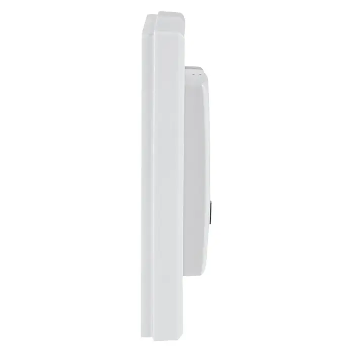 Homematic IP Funk-Temperatursensor HmIP-STH - Weiß, 20 x 86 x 86 mm, Batteriebetrieben - Linke Seitenansicht