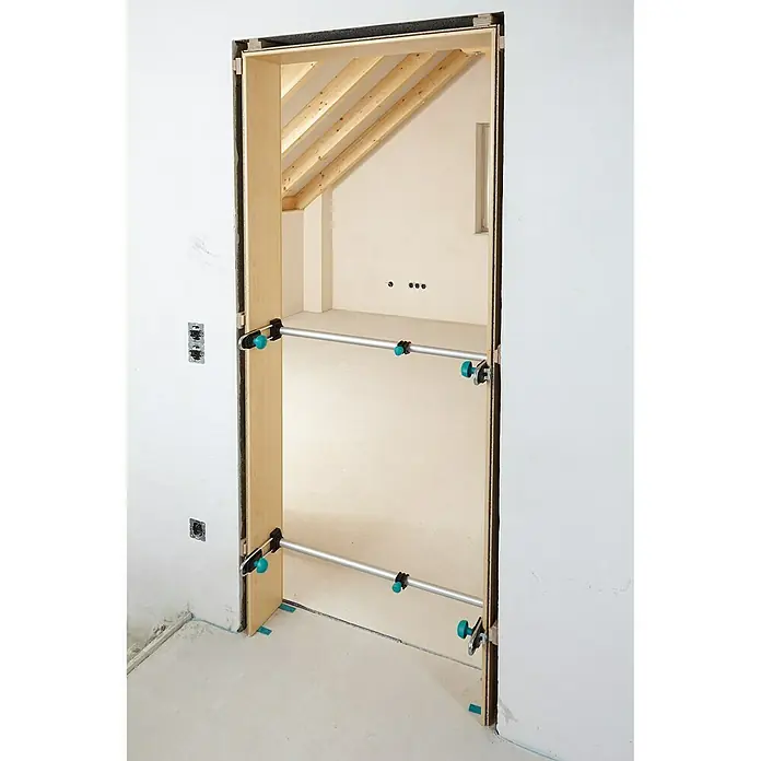 Wolfcraft Türfuttermontagestrebe Easy - Passend für: Türen mit 600 - 1.000 mm Breite