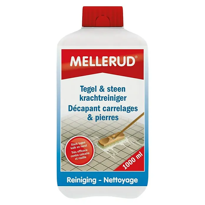 Mellerud Reinigingsmiddel Tegel en steen - 1 l, Fles met kindveilige sluiting