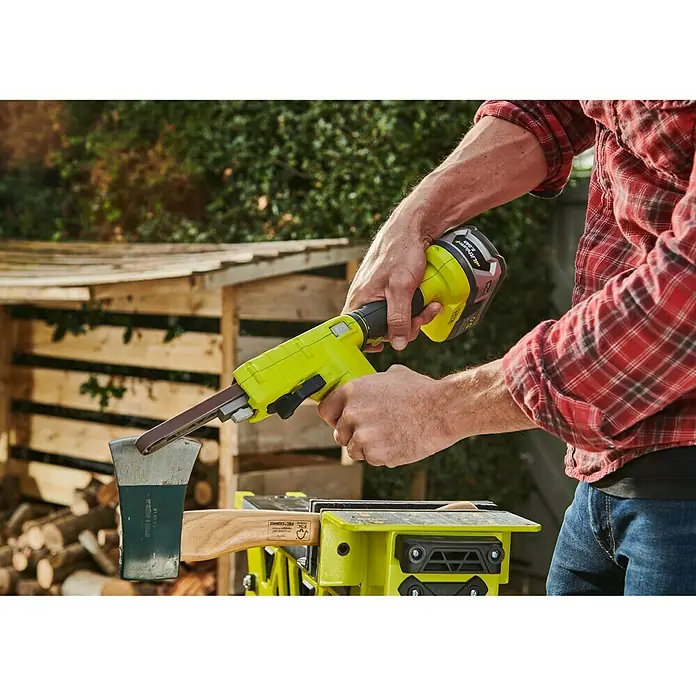 Ryobi ONE+ Lijadora de banda de batería R18PF-0 - 18 V, Sin batería, Velocidad de cinta: 0 m/min - 630 m/min