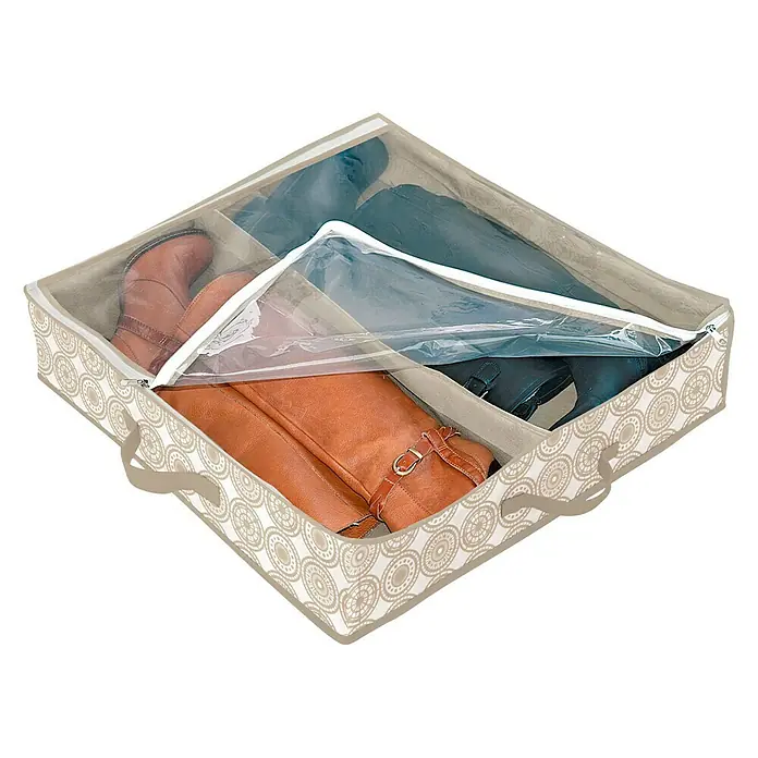 Organizador para botas Ella - Número de compartimentos: 2 ud., Beige