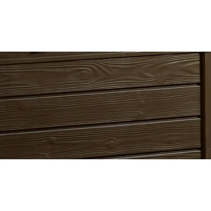 Keter Vrtna kutija za pohranu Brightwood - 145 x 69,7 x 60,3 cm, Smeđe boje - Detaljan prikaz