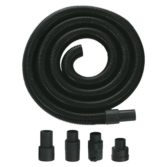 Craftomat Saugschlauch-Verlängerung - Länge: 3 m, Passend für: Herkules Nass-Trockensauger H-NT 20, Herkules Nass-Trockensauger H-NT 20 Inox, Herkules Nass-Trockensauger H-NT 30, Herkules Nass-Trockensauger H-NT 30 Inox, Herkules Nass-Trockensauger H-NT 50 Inox