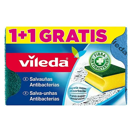 Vileda  Esponja salvauñas pack x2