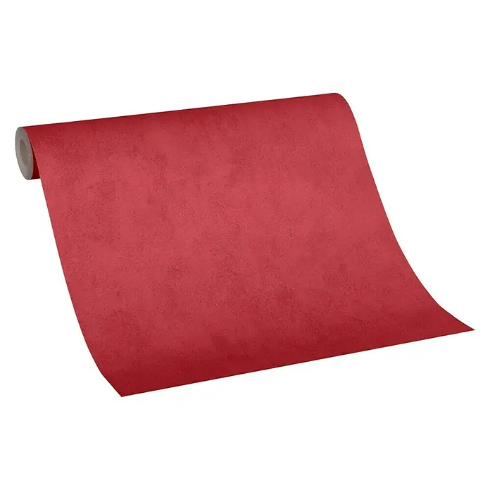 AS Creation Boys And Girls 6 Papiertapete I - Rot, Uni, 10,05 x 0,53 m - Ansicht von oben