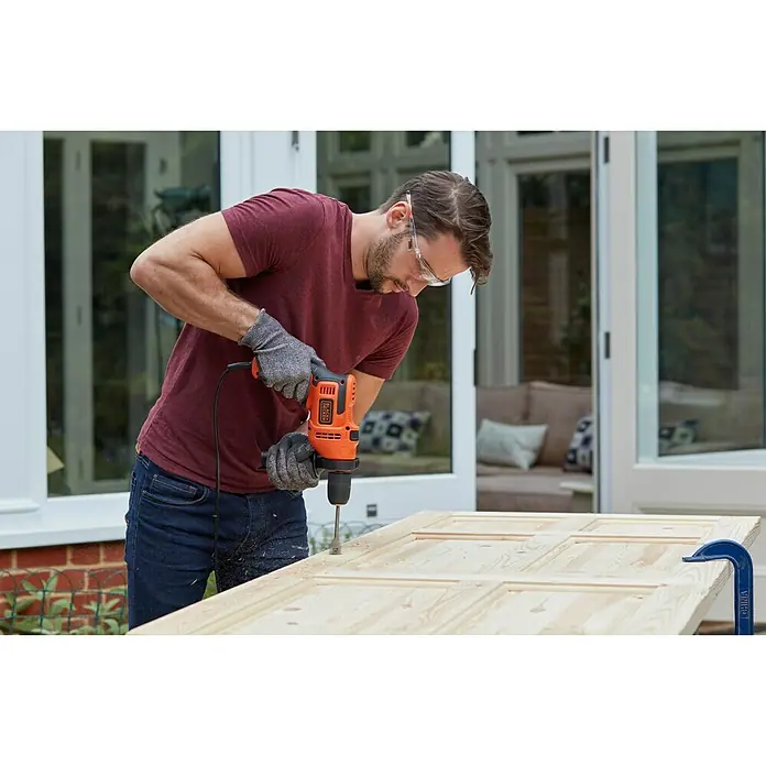 Black+Decker Klopboormachine BEH200 - 500 W, 0 tpm - 2.900 tpm