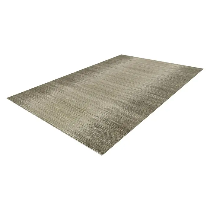 Kayoom Wollteppich Sunset - Taupe, 240 x 170 cm, 80 % Neuseeland-Wolle, 20 % Baumwolle - Rechte Seitenansicht