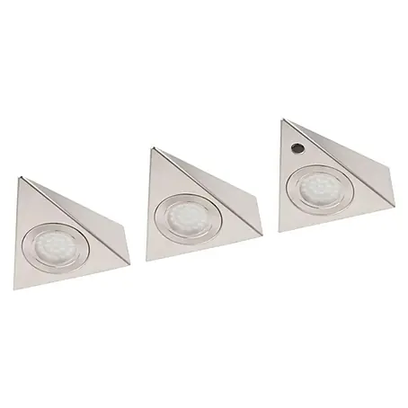 Müller-Licht  LED-Unterbauleuchte Trios Sensor silver