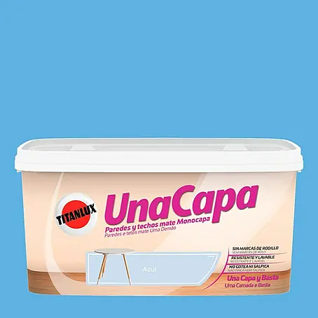 Titanlux Una Capa Pintura para paredes