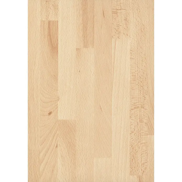 Resopal Basic Küchenarbeitsplatte nach Maß - Beech Board, Max. Zuschnittsmaß: 365 cm, Stärke: 3,8 cm, Breite: 90 cm