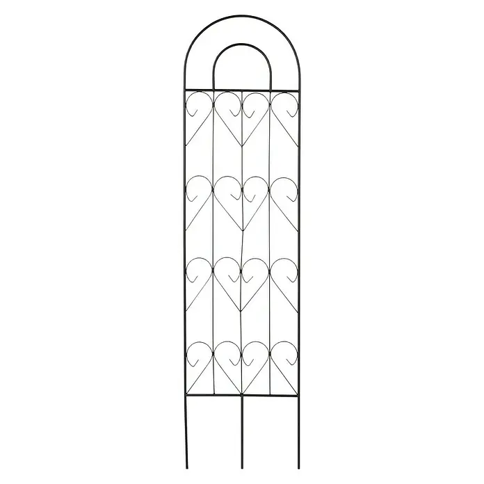 Gardol Ukrasna rešetka za penjačice Toskana - 46 x 180 cm, Antracit - Pogled sprijeda