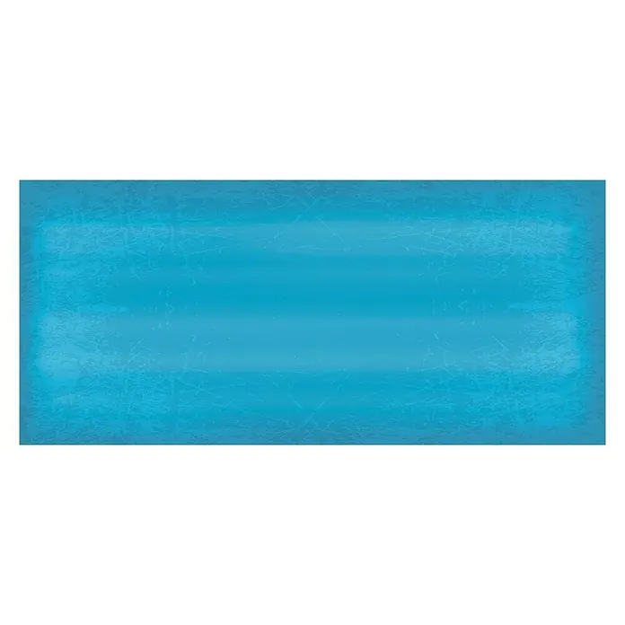 Decocer by Cinca Wandfliese Glow Shatter - 25 x 55 cm, Türkis, Glänzend - Vorderansicht