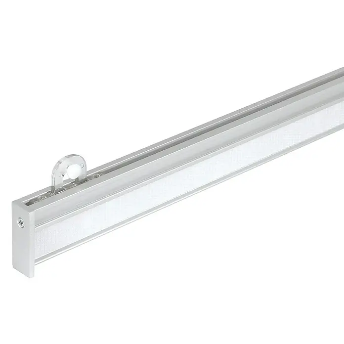 Expo Ambiente Paneelroller Multitrack - Rvs-look, Breedte: 4,7 cm - Vooraanzicht