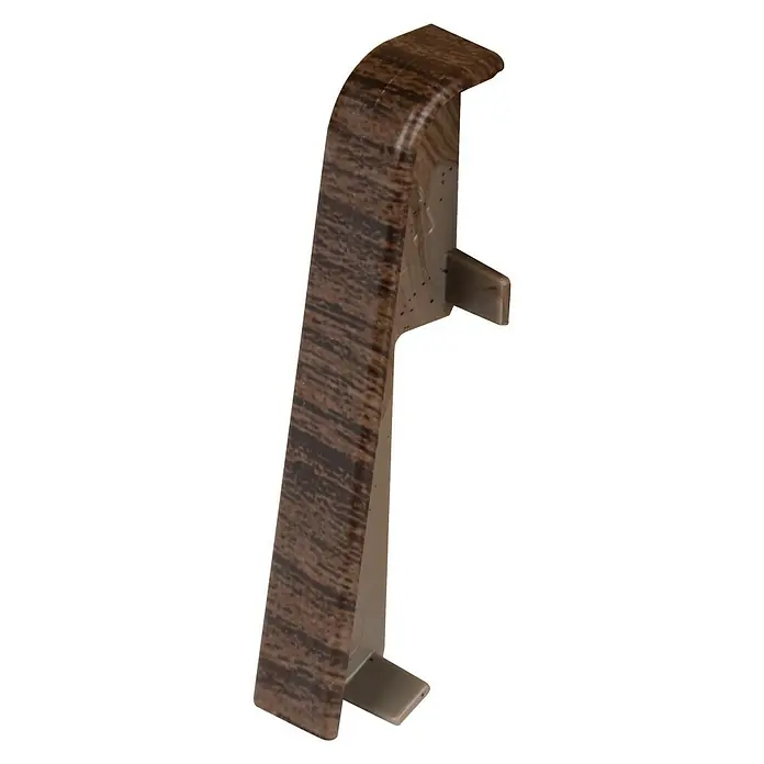 Egger Übergangskappe - Eiche Dunkelbraun, 2 Stk., Passend für: Egger Sockelleisten 17 x 60 mm