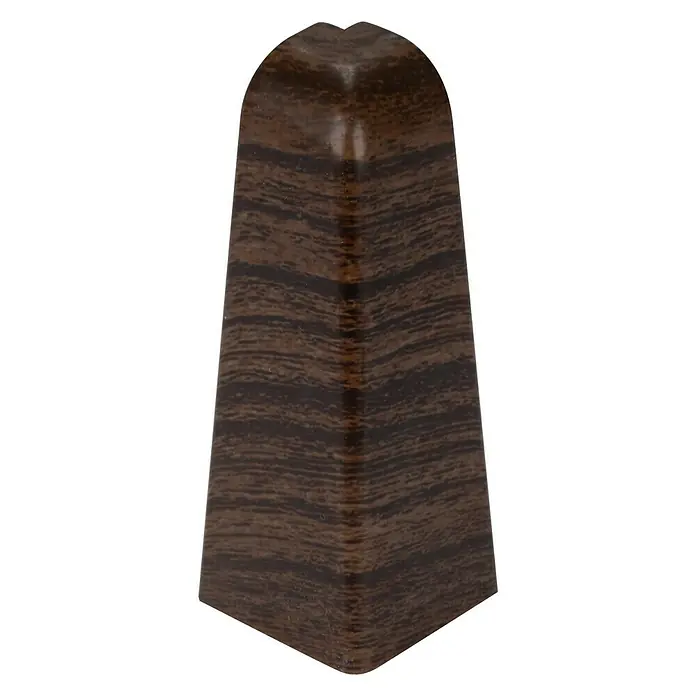 Egger Außenecke - Eiche Dunkelbraun, 2 Stk., Passend für: Egger Sockelleisten 17 x 60 mm