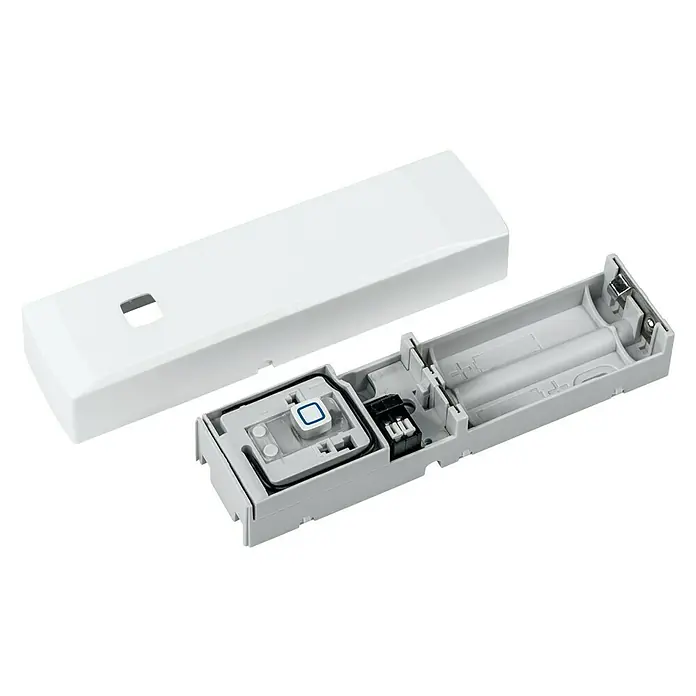 Homematic IP Funk-Fensterkontakt HmIP-SCI - Grau, Batteriebetrieben, 17 x 26 x 100 mm - Vorderansicht