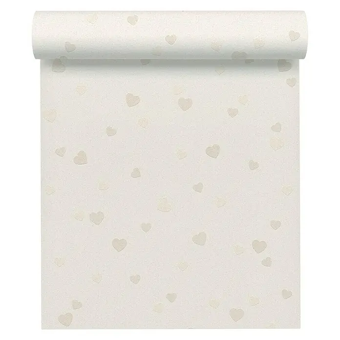 AS Creation Boys And Girls 6 Strukturtapete - Creme, Grafisch, Feine Struktur, 10,05 x 0,53 m - Vorderansicht