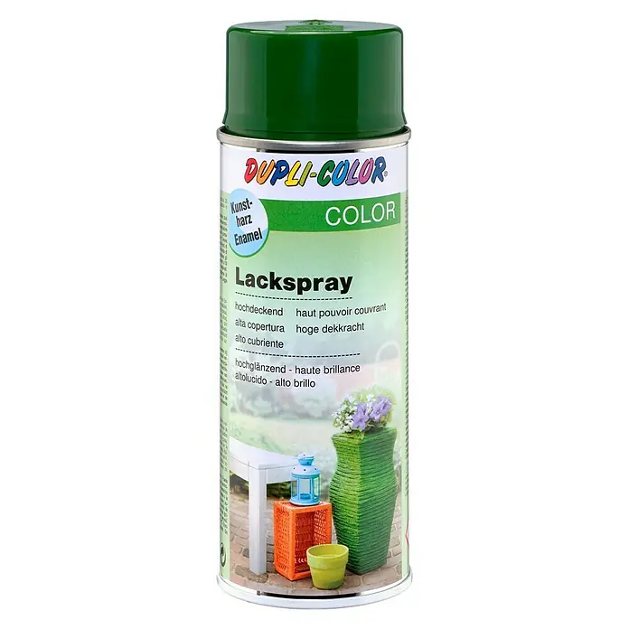 Dupli-Color Color Lackspray - Moosgrün, Hochglänzend, 400 ml
