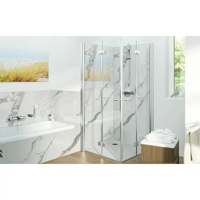 SanDesign Acryl-Verbundplatte Calacatta - 100 x 250 cm, Calacatta