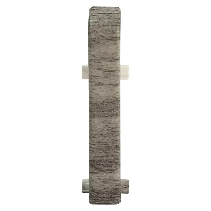 Egger Übergangskappe - Eiche Grau, 2 Stk., Passend für: Egger Sockelleisten 17 x 60 mm - Vorderansicht